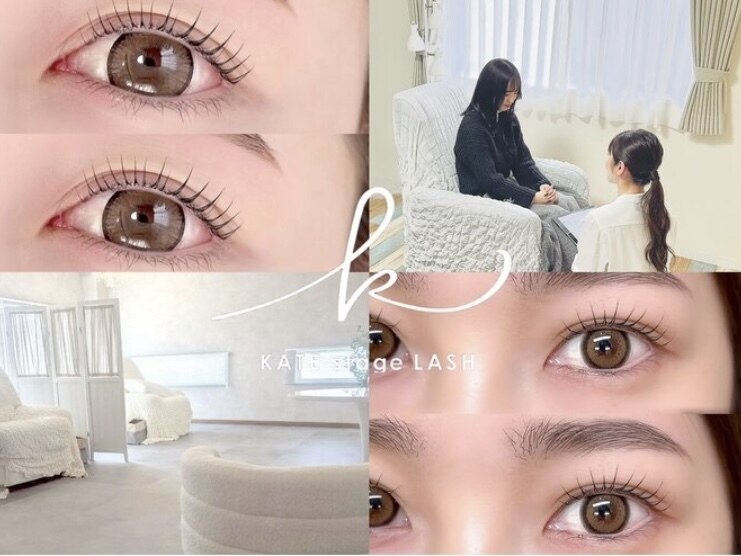 KATE stage LASH 横浜西口の店内写真。横浜駅周辺のまつ毛パーマ・眉毛サロン求人
